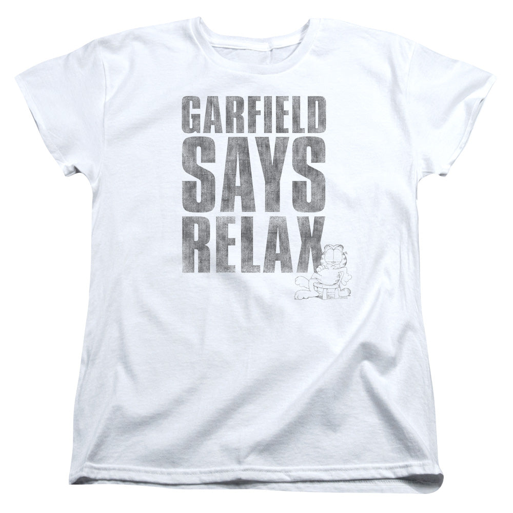 Garfield Relax Womens T-Shirt