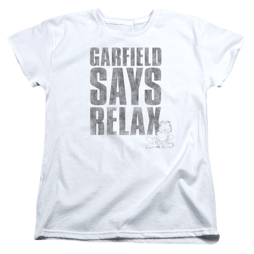 Garfield Relax Womens T-Shirt