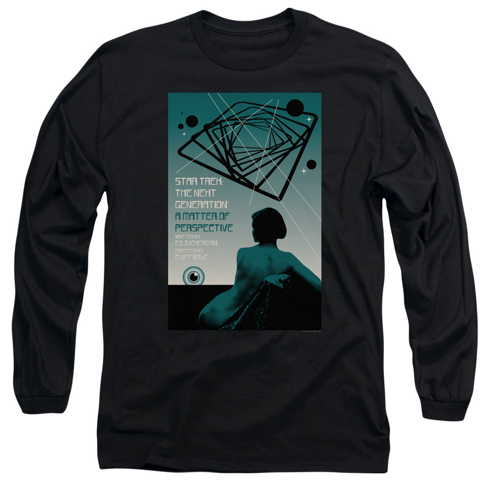 Star Trek A Matter of Perspective Black Long Sleeve T-Shirt