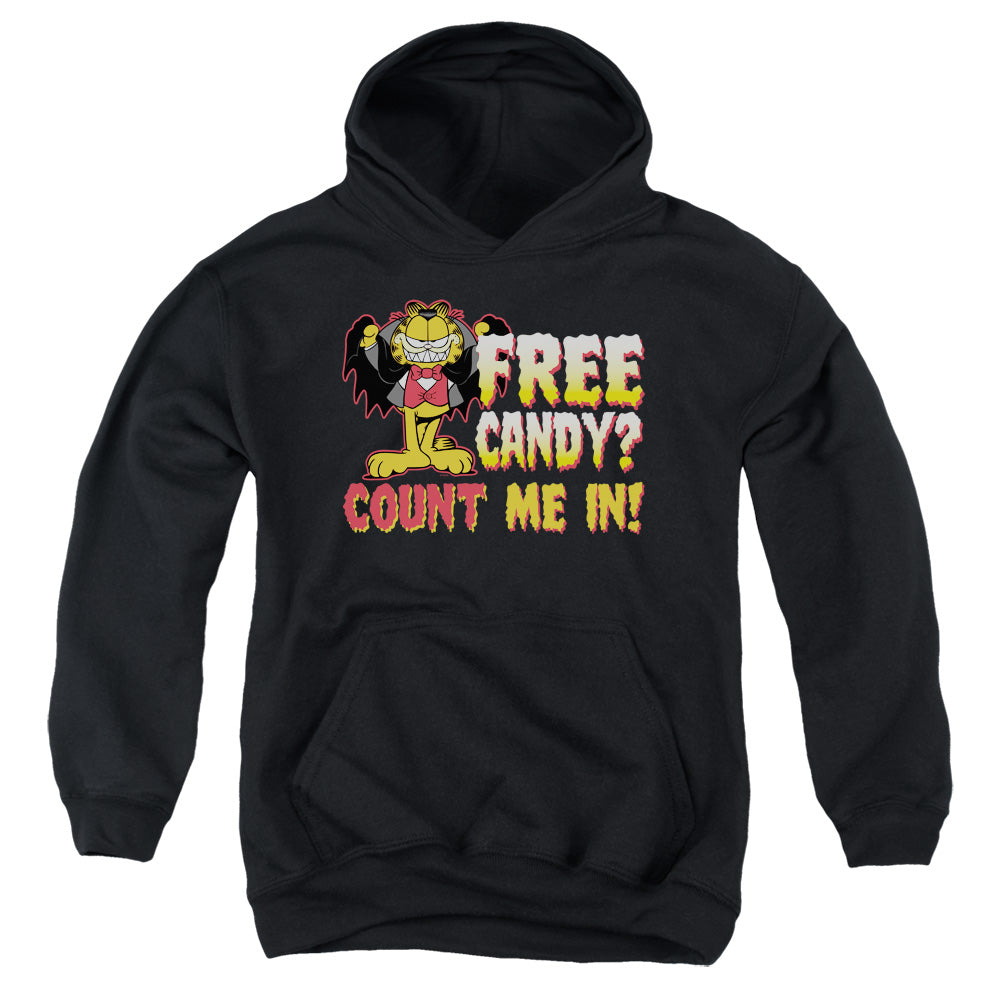 Garfield Count Me In Youth Hoodie