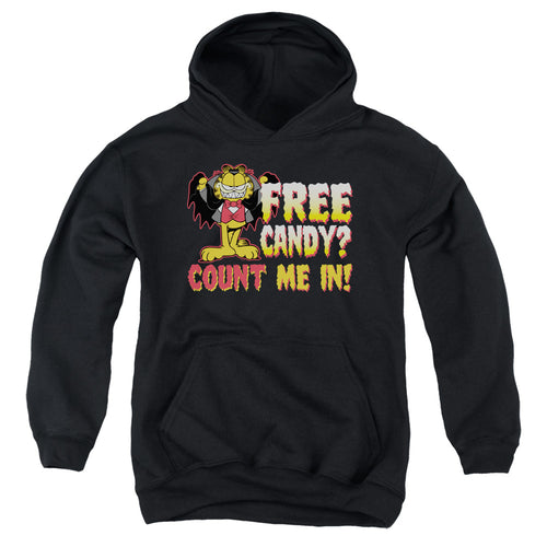 Garfield Count Me In Youth Hoodie
