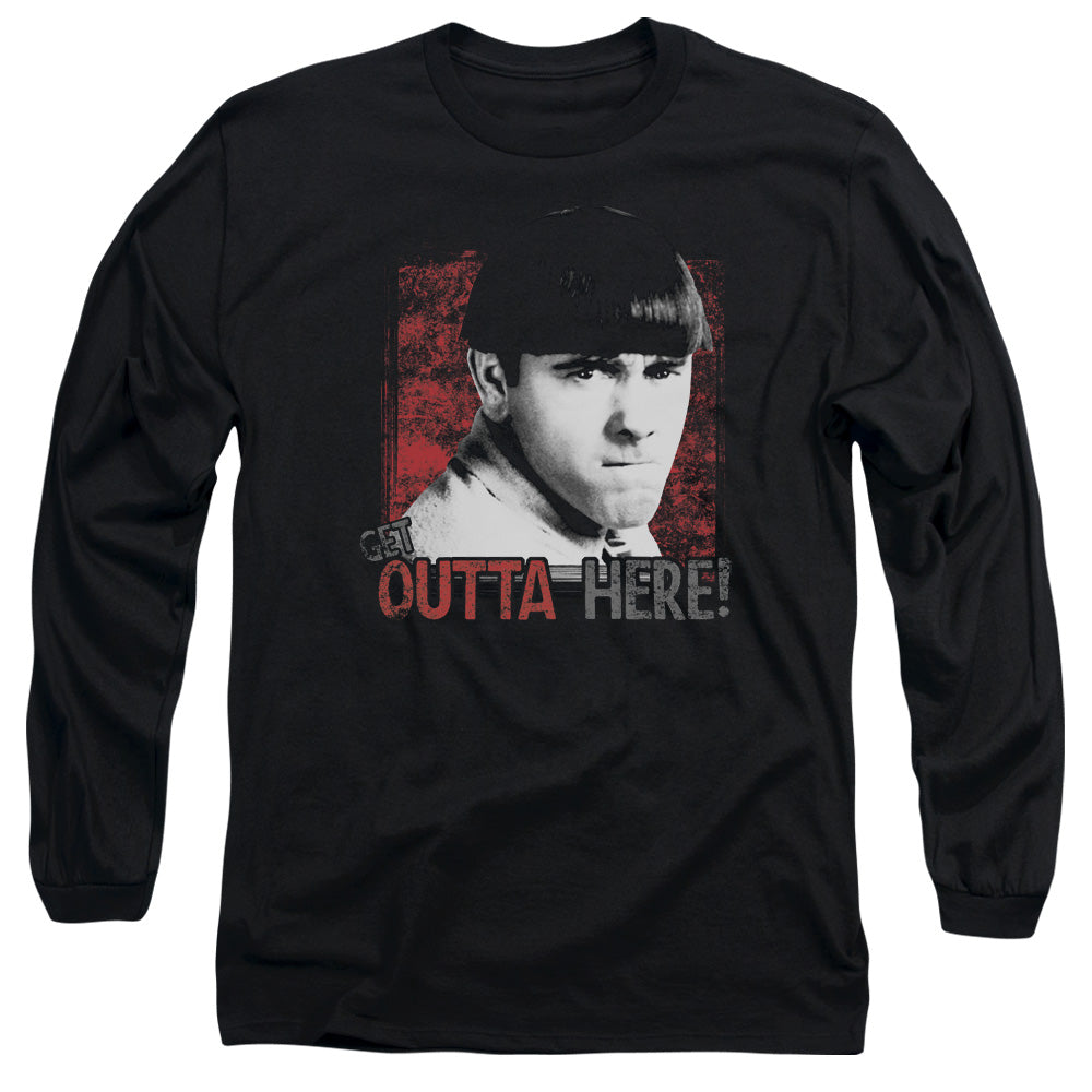 The Three Stooges Get Outta Here Long Sleeve T-Shirt