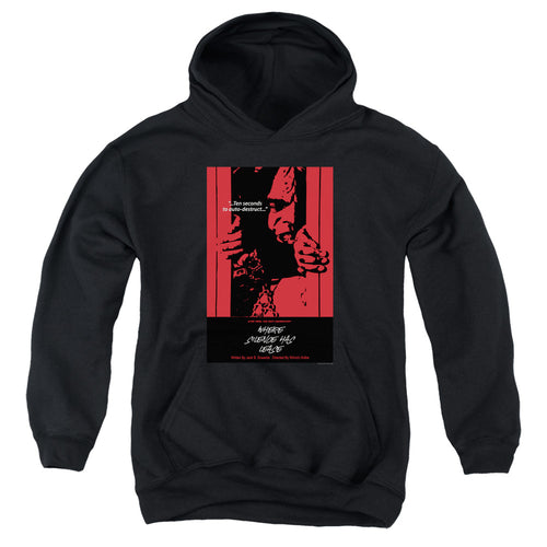Star Trek Where Silence Has Lease Black Youth Hoodie
