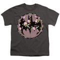 Batman Bats of Floral Youth/Toddler T-Shirt