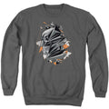 Batman v Superman Bat Head Tech Crewneck Sweatshirt