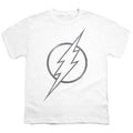 DC Comics Flash Line Logo 1 Youth/Toddler T-Shirt