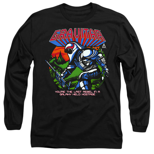 Atari Gravitar Last Rebel Long Sleeve T-Shirt