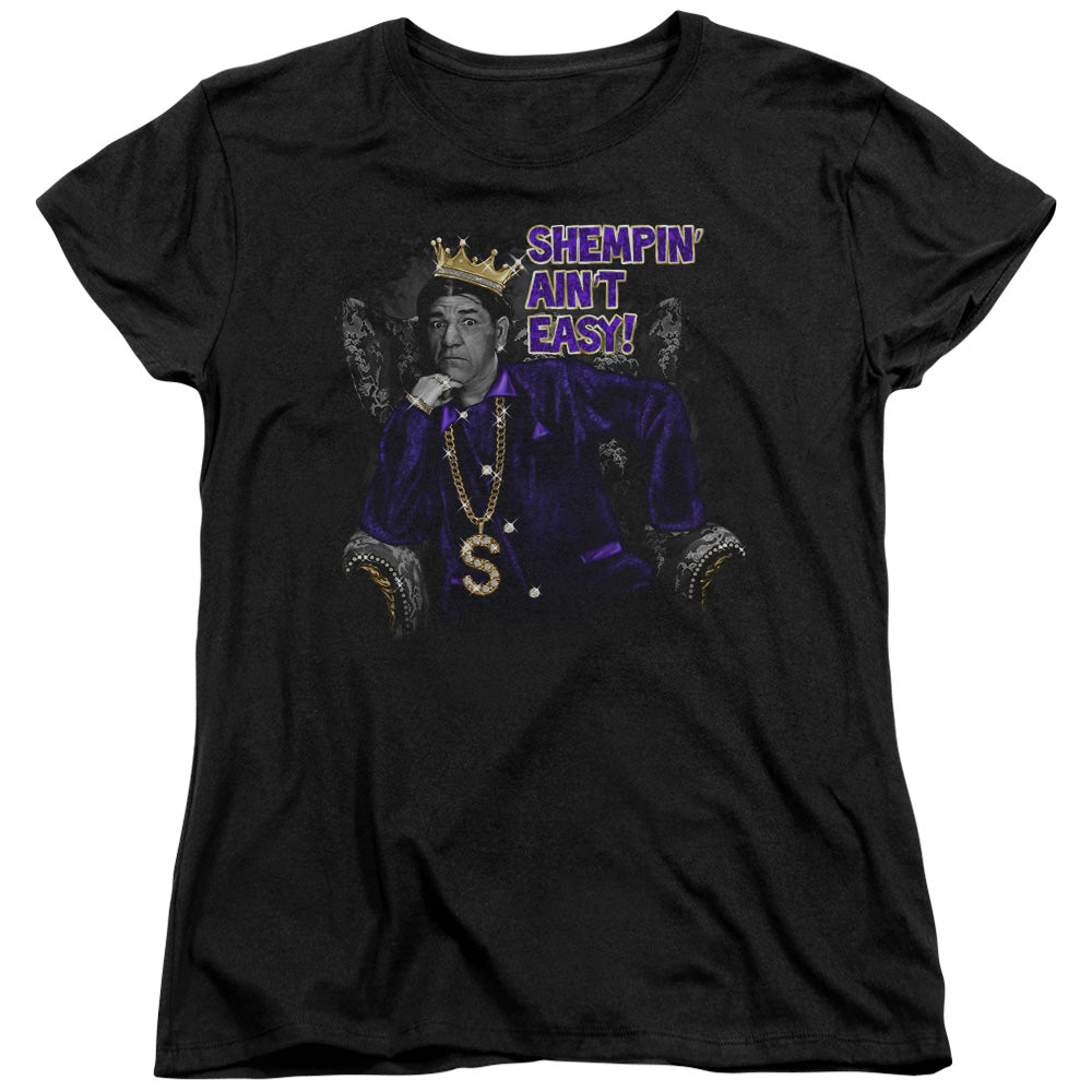 The Three Stooges Shempin Ain't Easy Womens T-Shirt