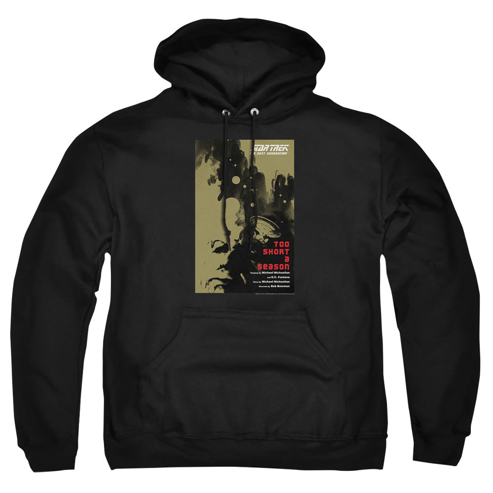 Star Trek Too Short a Season Black Pullover Hoodie