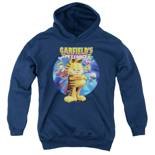 Garfield Dvd Art Youth Hoodie