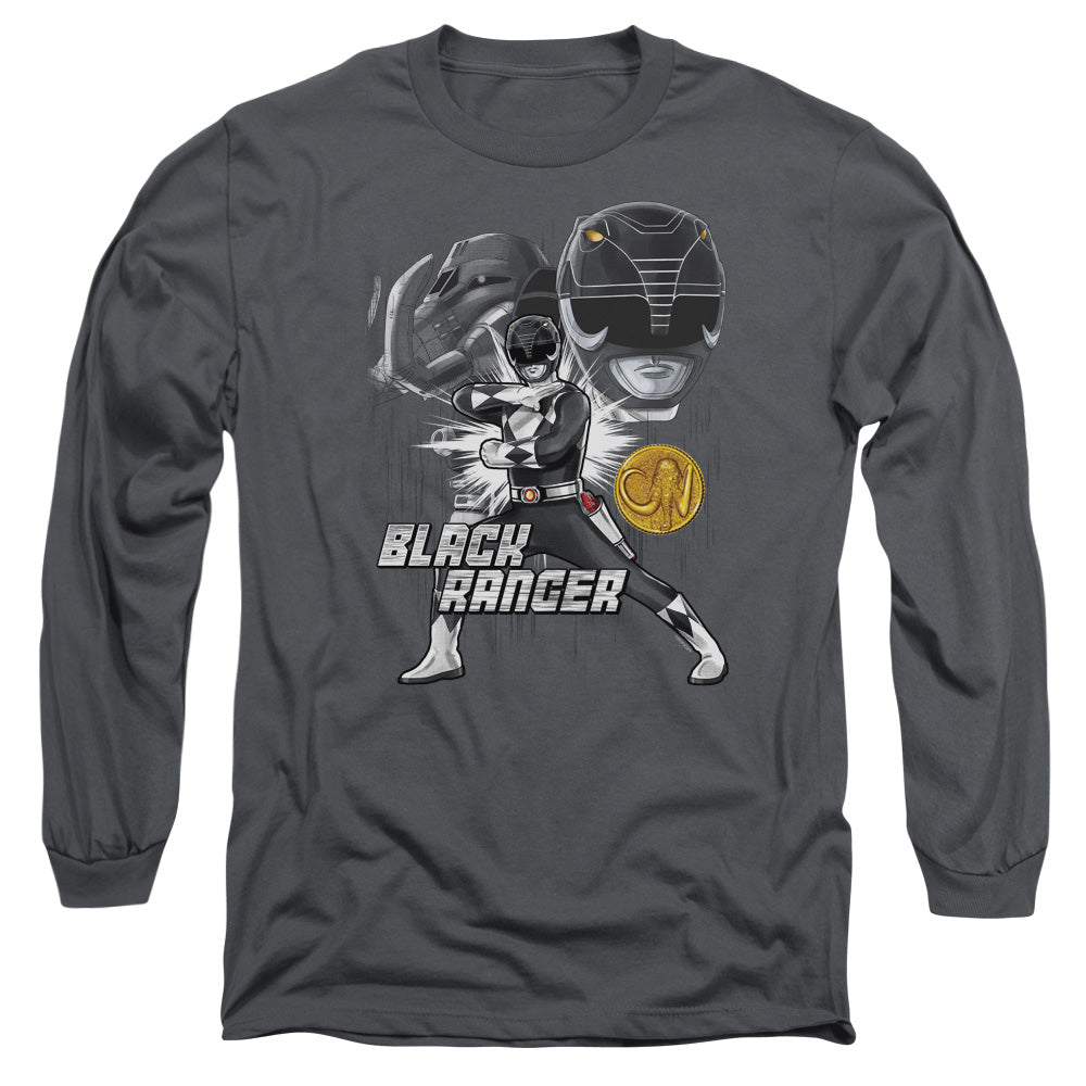 Mighty Morphin Power Rangers Black Ranger Long Sleeve T-Shirt