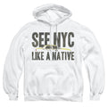 New York City Like a Native Pullover Hoodie