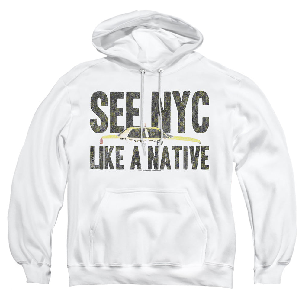 New York City Like a Native Pullover Hoodie