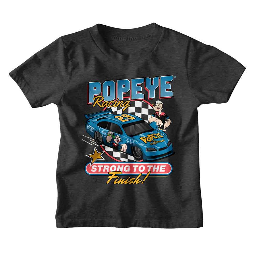 Popeye Strong to Race Finish Youth/Toddler T-Shirt