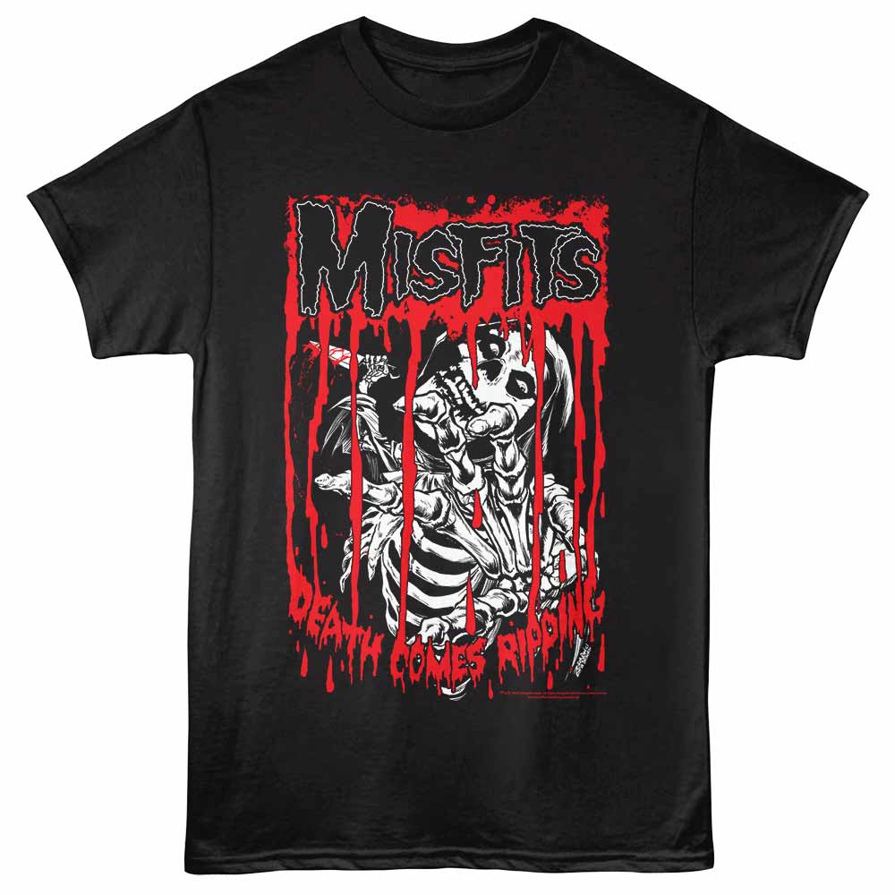 death-comes-ripping The Misfits t-shirt