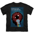 Star Trek Where No One Has Gone Before Black Youth/Toddler T-Shirt