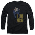 DC Comics I Love Nerds Long Sleeve T-Shirt