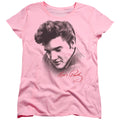 Elvis Presley Portrait Of A King Womens T-Shirt