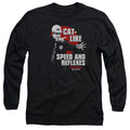 Tommy Boy Cat Like Speed and Reflexes Long Sleeve T-Shirt