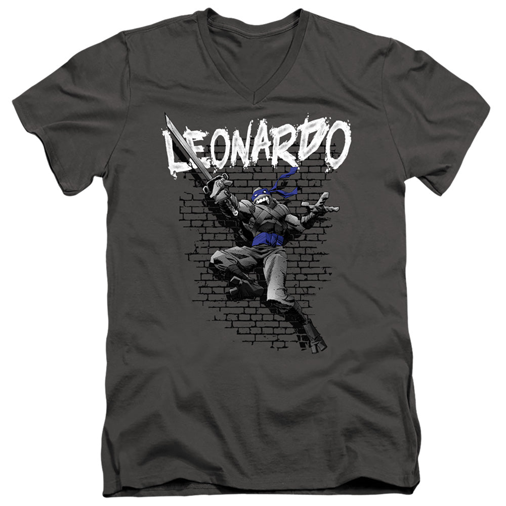 Teenage Mutant Ninja Turtles Leonardo V-Neck T-Shirt