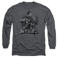 Superman Steel Poses Long Sleeve T-Shirt