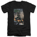 Justice League Fire And Rain V-Neck T-Shirt