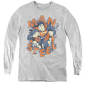 Superman Coming Through Youth Long Sleeve T-Shirt