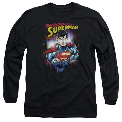 Superman Glam Long Sleeve T-Shirt