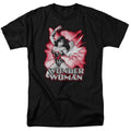 Wonder Woman Red and Gray Logo T-Shirt