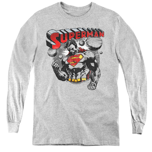 Superman Super Ko Youth Long Sleeve T-Shirt