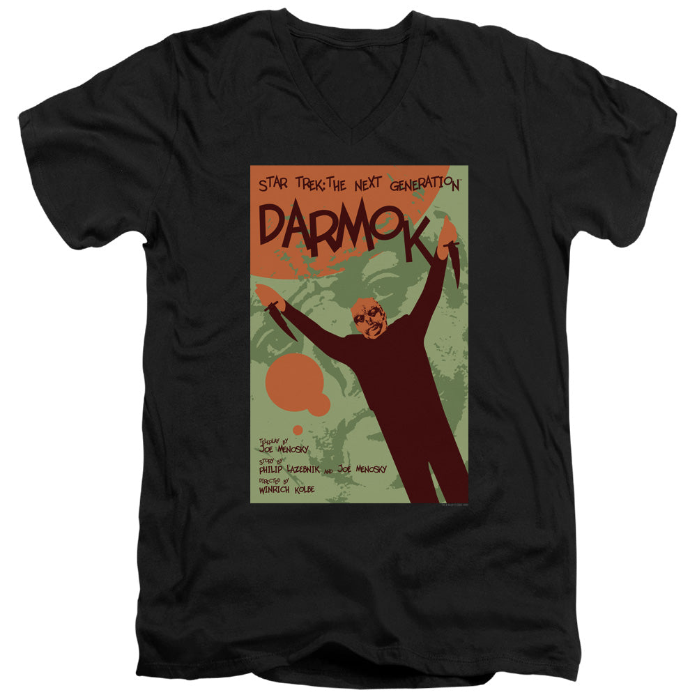 Star Trek Darmok Black V-Neck T-Shirt
