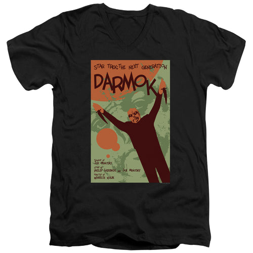 Star Trek Darmok Black V-Neck T-Shirt