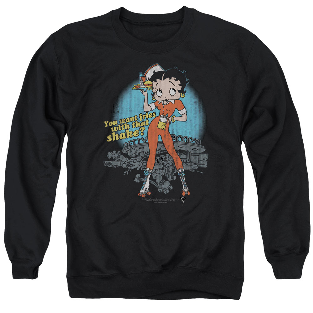 Betty Boop Fries with That Crewneck Sweatshirt