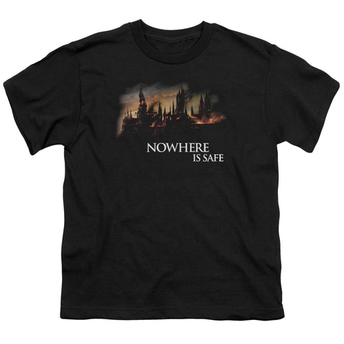 Harry Potter Burning Hogwarts Youth/Toddler T-Shirt