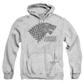 Game of Thrones Startk Winter Is Coming On Gray Pullover Hoodie