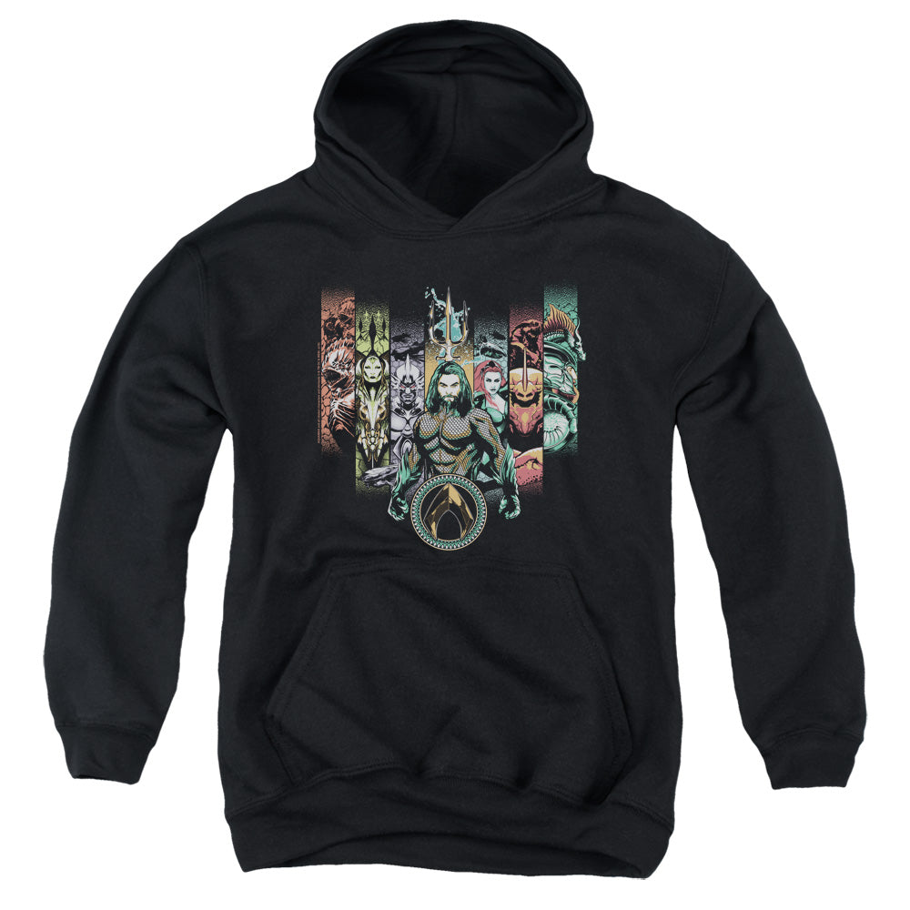 Aquaman Unite The Kingdoms Youth Hoodie