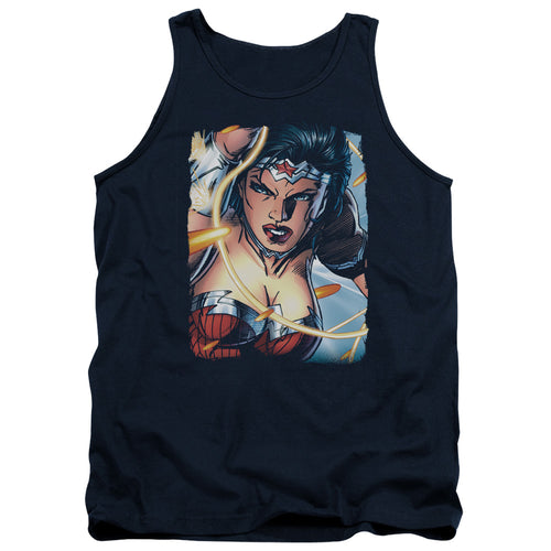 Justice League Scowl Tank Top