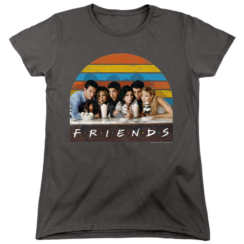 Friends Soda Fountain Womens T-Shirt