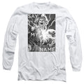 Justice League Say My Name Long Sleeve T-Shirt