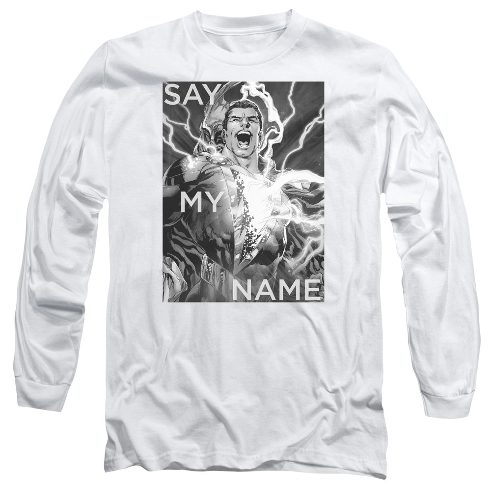 Justice League Say My Name Long Sleeve T-Shirt