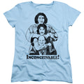 The Princess Bride Inconceivable Trio Light Blue Womens T-Shirt