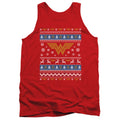 Wonder Woman Ugly Christmas Logo Tank Top