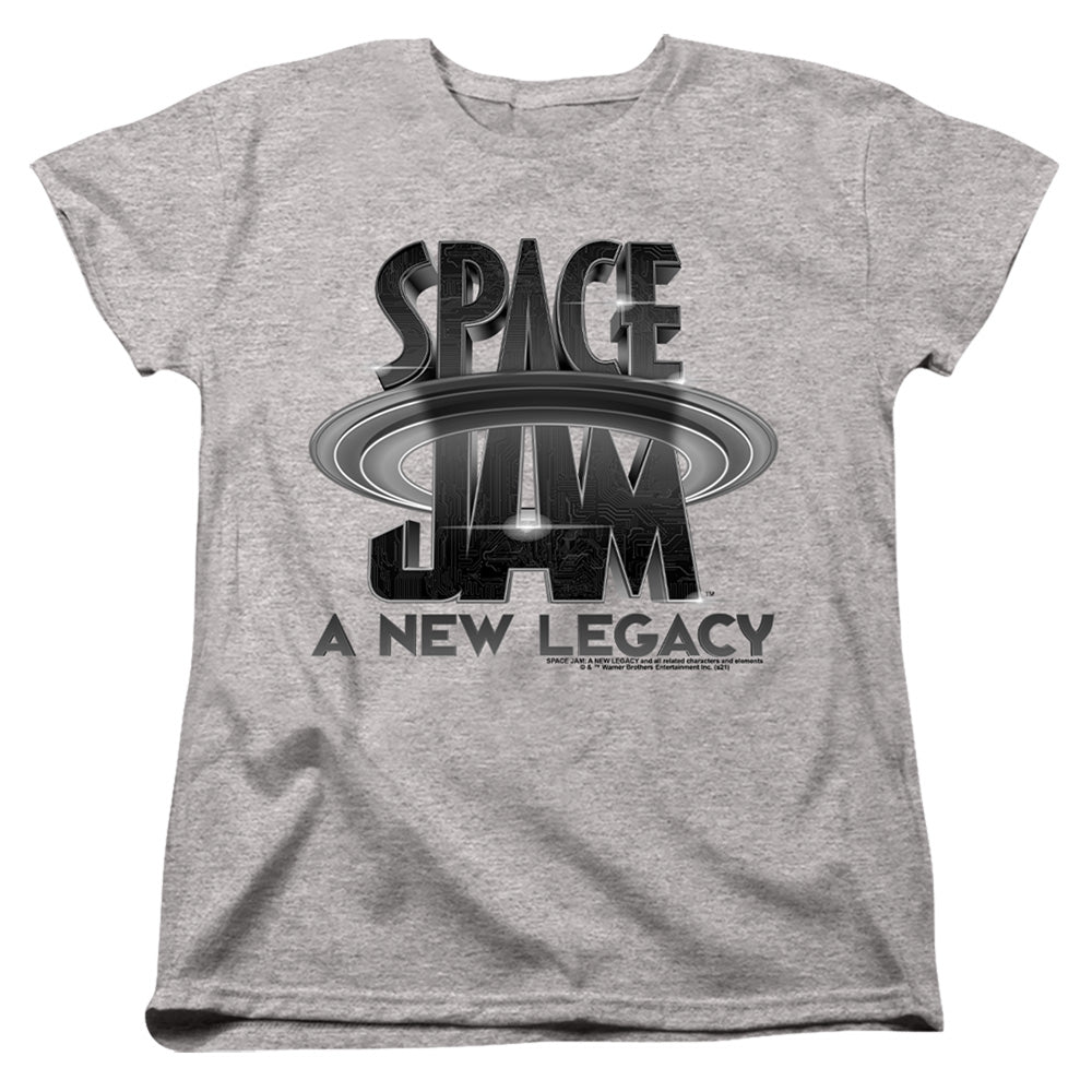 Space Jam A New Legacy Logo Black Womens T-Shirt