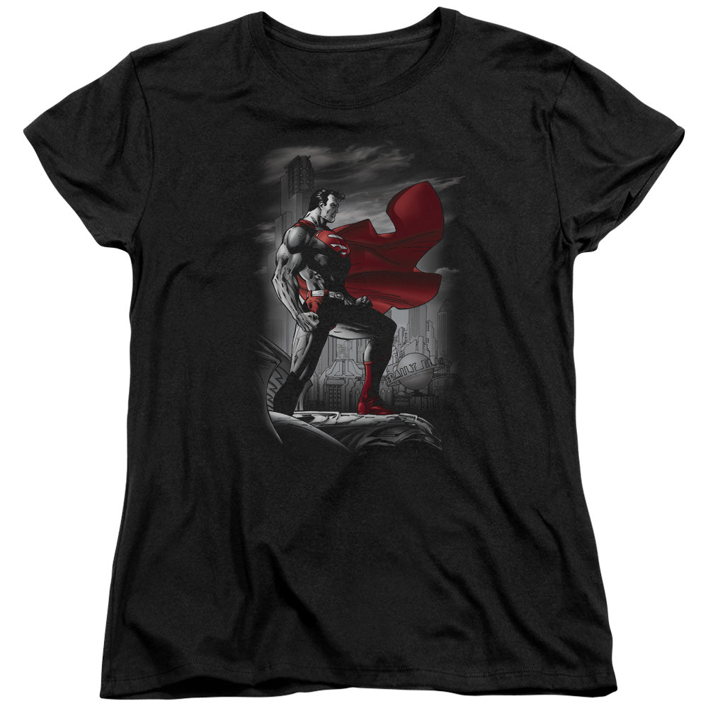Superman Metropolis Guardian Womens T-Shirt