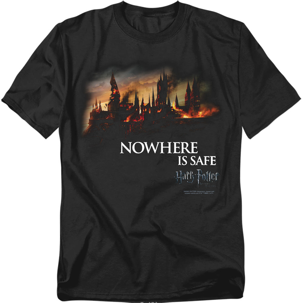 Harry Potter Burning Hogwarts T-Shirt