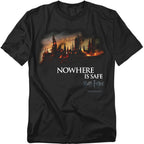 Harry Potter Burning Hogwarts T-Shirt