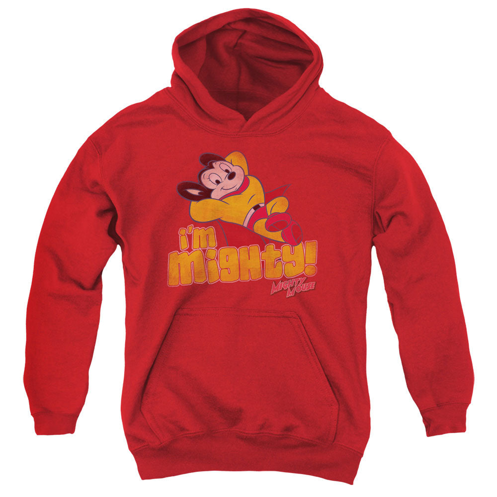 Mighty Mouse Im Mighty Youth Hoodie