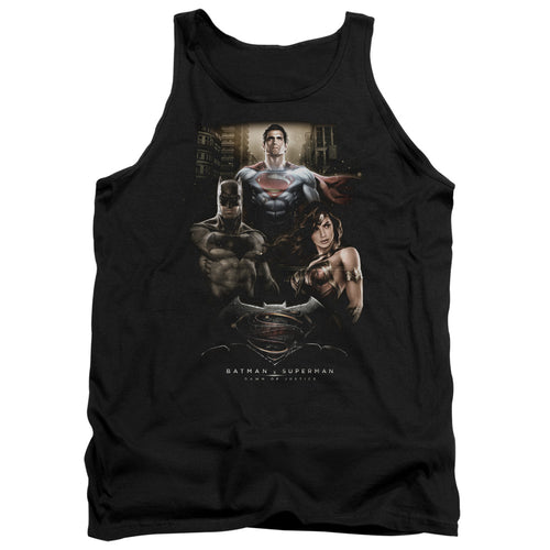 Batman v Superman Thre Three Tank Top