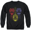 Power Rangers: Beast Morphers Red Yellow Blue Crewneck Sweatshirt