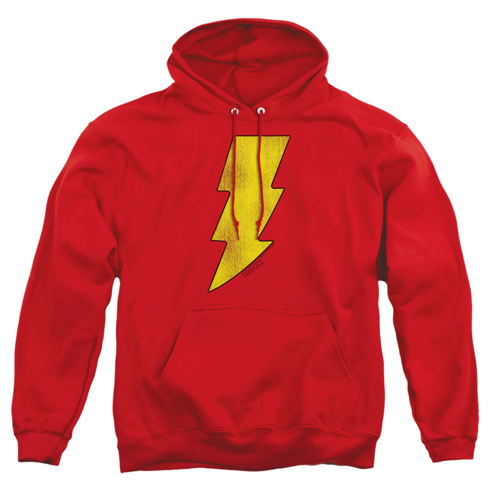 DC Comics Shazam Logo Distressed Pullover Hoodie